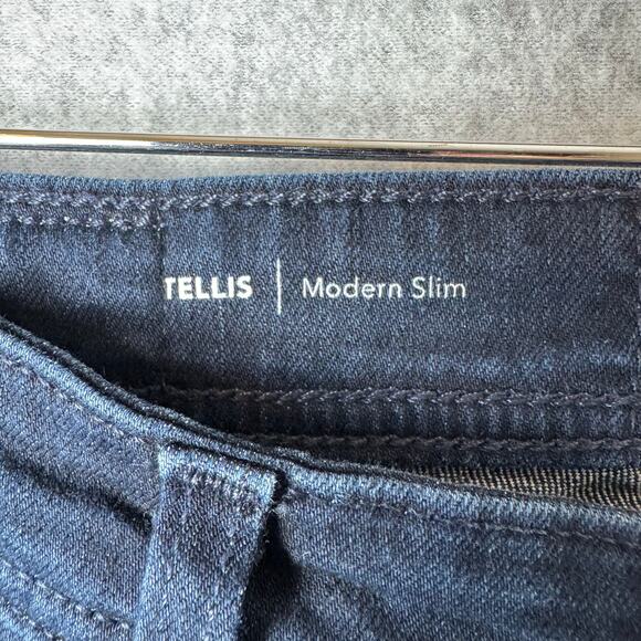 Adriano Goldschmied Jeans Mens Size 29 34 Tellis Modern Slim Dark Wash Denim - Picture 5 of 12